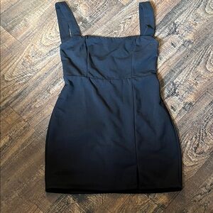 Elegant Black Sleeveless Dress